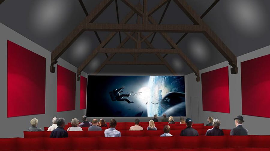 The new cinema will have three screens and show a mixture of mainstream and independent films