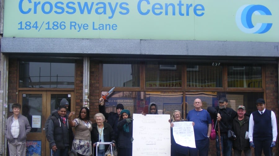Crossways Centre campaigners fight to keep it open in the face of funding cuts