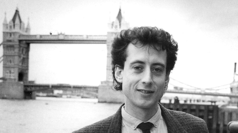 Peter Tatchell on the campaign trail in 1983. Picture courtesy of Peter Tatchell