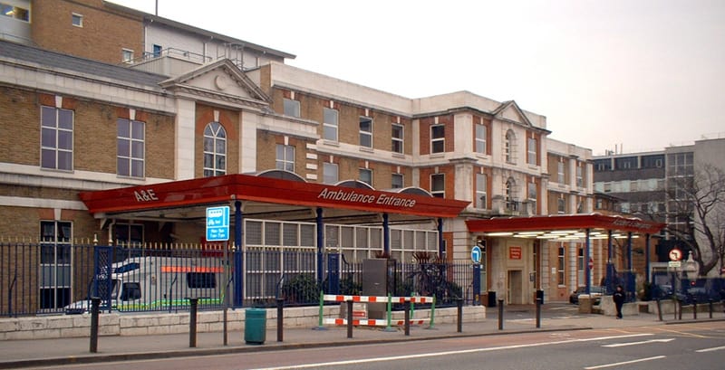 King's College Hospital. Pic: C Ford