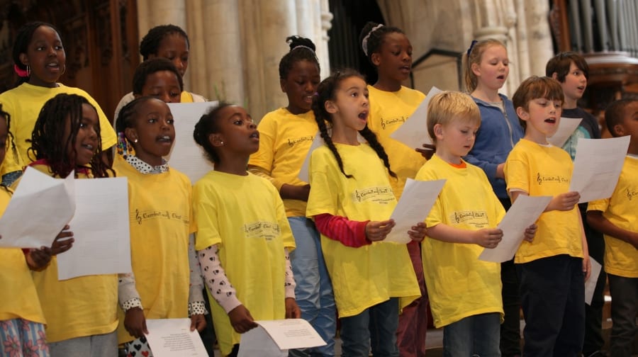 Members of Camberwell Choir School