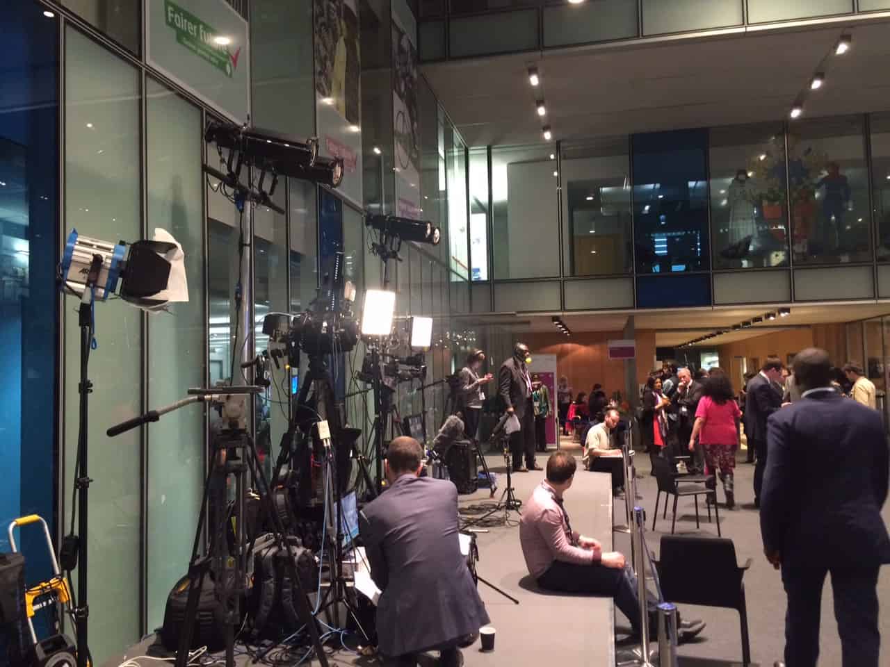 The scene at Southwark Council's Tooley Street headquarters