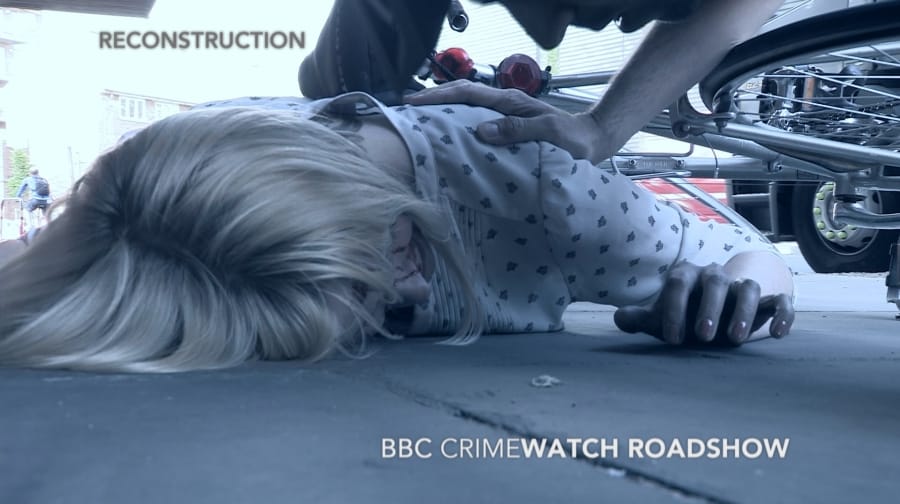 Andrea's story will appear in this Monday's edition of Crimewatch Roadshow.