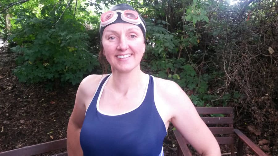 Sue Gianstefani is ready for the British Transplant Games
