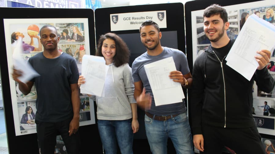 City of London Academy pupils celebrated their exam results earlier this year