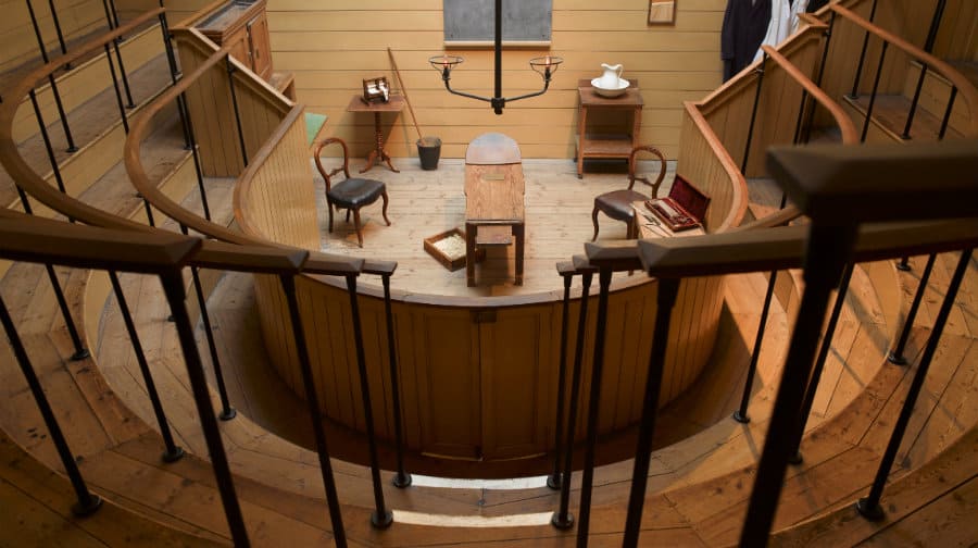 The Old Operating Theatre, where the stolen bodies would have been dissected. Photo:  Dazeley
