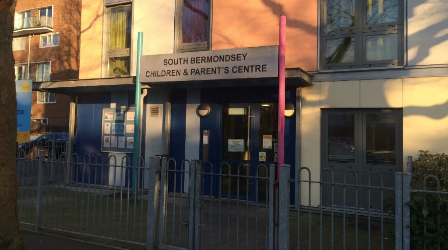 The nursery is located at the South Bermondsey Children and Parents Centre in Tendra Road