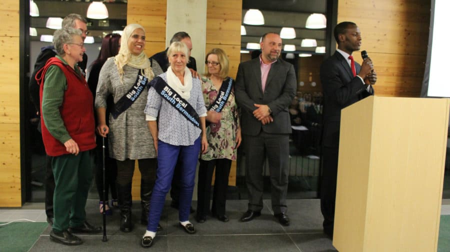 Big Local South Bermondsey winning the Community Group of the Year award