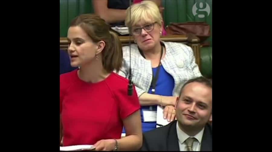 Jo Cox and MP Neil