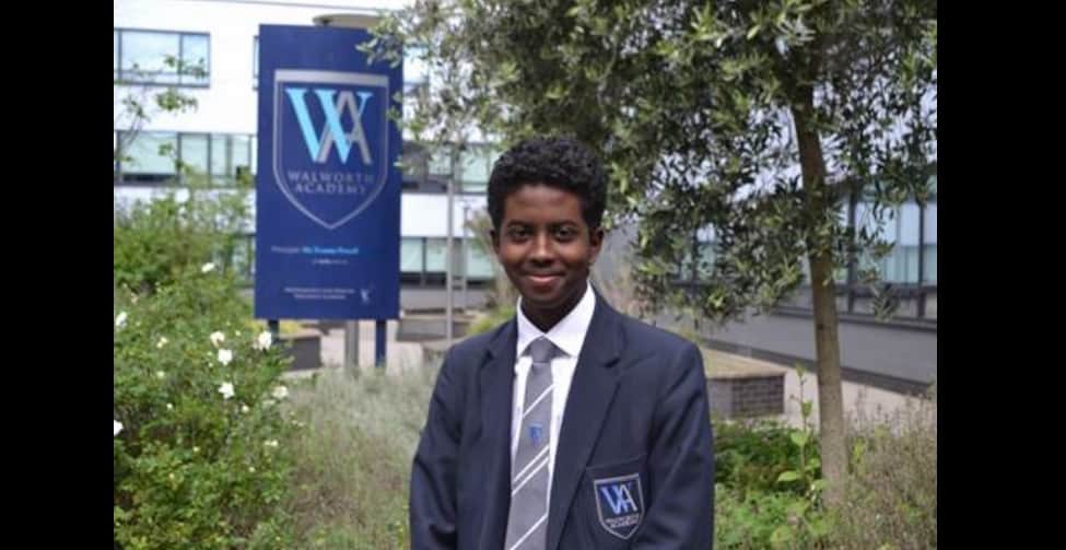 Ahmed Roble of Walworth Academy