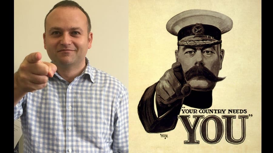 (L-R) Bermondsey and Old Southwark MP Neil Coyle and Lord Kitchener