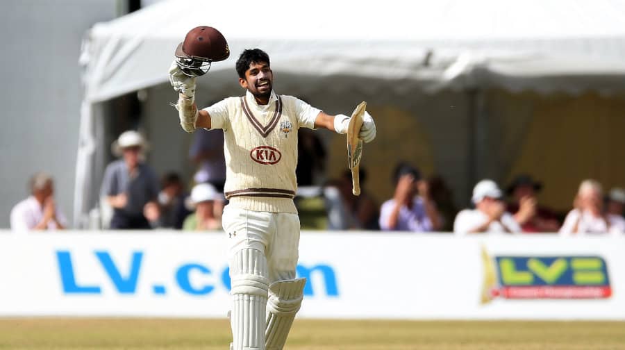 Arun Harinath was in defiant mood against Hampshire (Photo by EMPICS Sports)