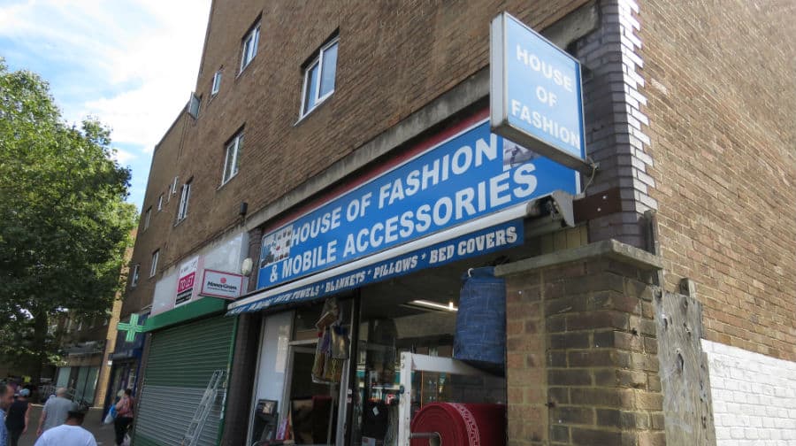 House of Fashion on Southwark Park Road