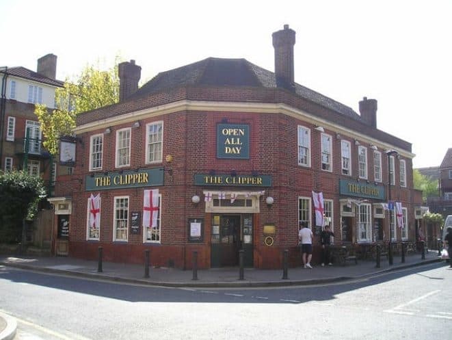 The Clipper pub also in Rotherhithe