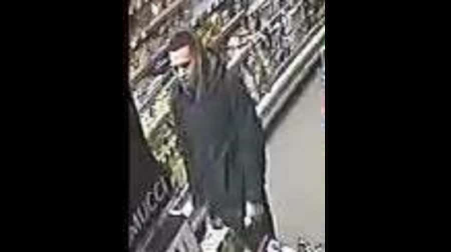 CCTV of man wanted for questioning