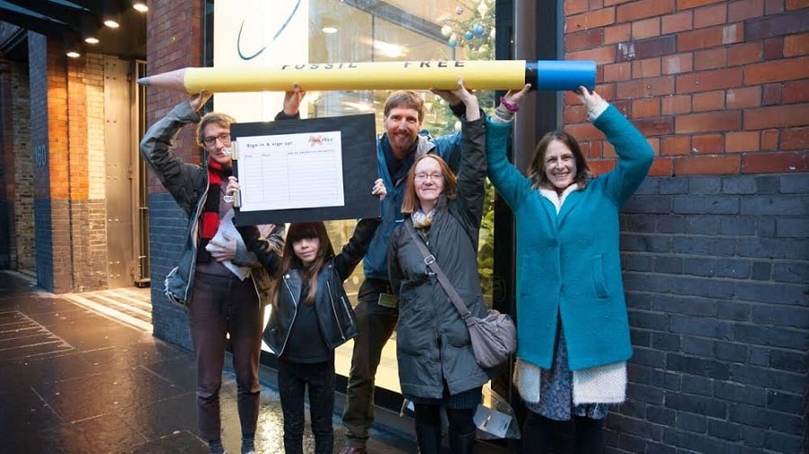 Campaigners hand in petition at Southwark Council