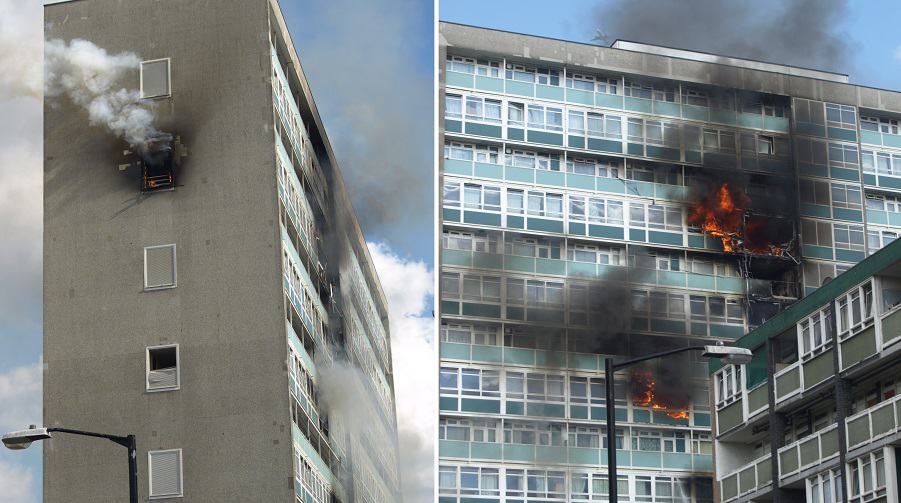 The Lakanal House fire in Camberwell, of July 3, 2009