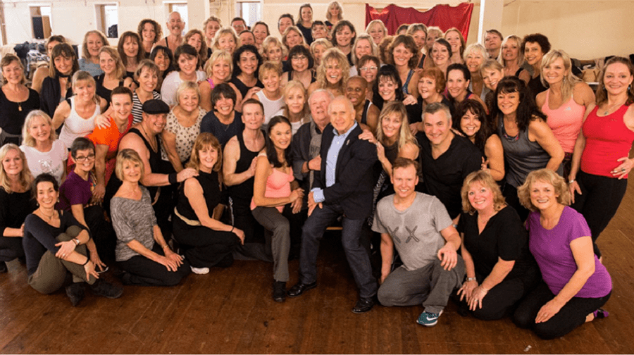 A troupe of dancers will per form at London Palladium on March 18 to celebrate Dame Vera Lynn's 100th birthday Credit: John Greaves