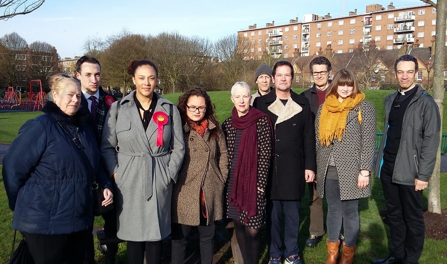 'Don't shaft Faraday Gardens' - Walworth residents campaign to protect Faraday Gardens