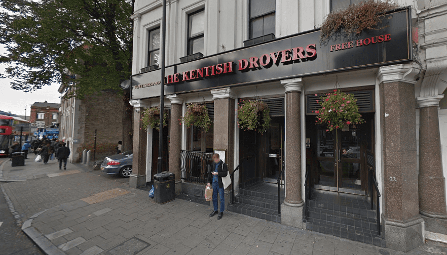 Kentish Drovers pub in Peckham High Street
