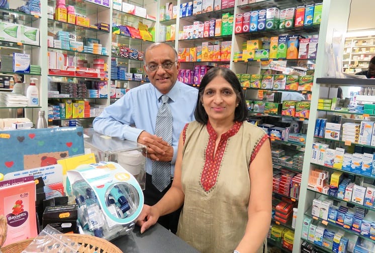 Viren Patel and Usah Patel to retire from the Herne Hill Pharmacy