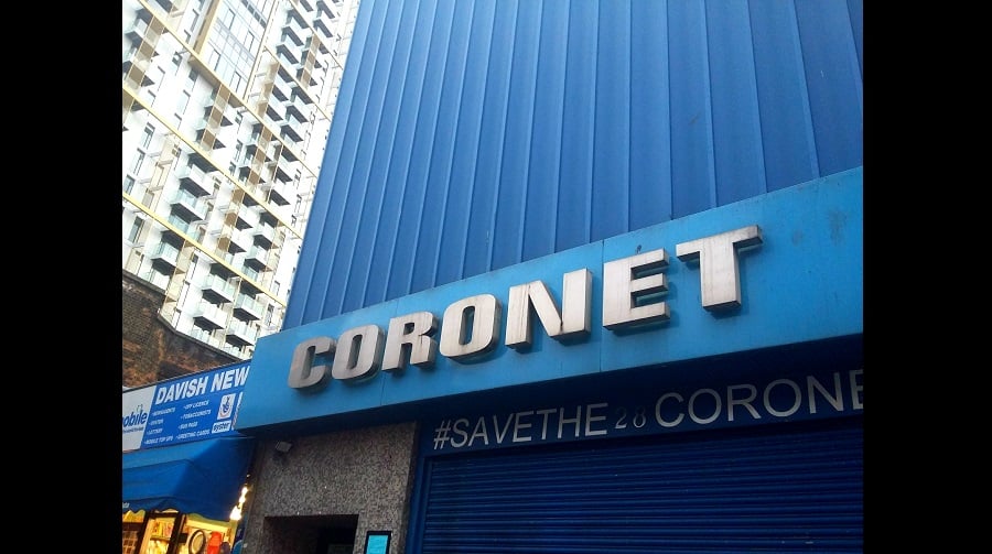 The Coronet Theatre in New Kent Road, Elephant and Castle