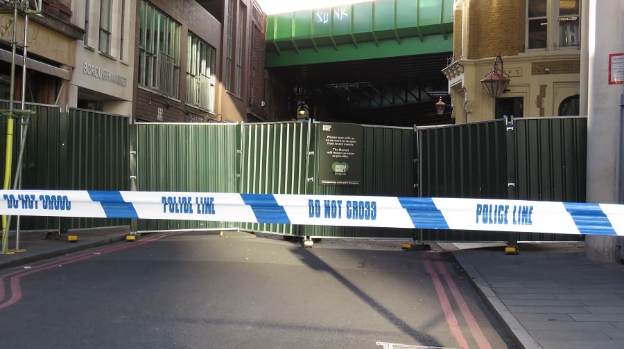 The cordon around Borough Market was lift and the market re-opened eleven days after the attack