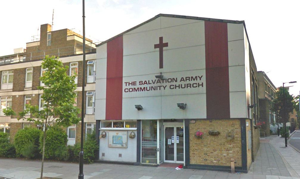 The Salvation Army church in Princes Street