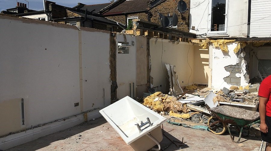 A Southwark landlord was forced to demolish an unauthorised extension in his back yard used for three flats