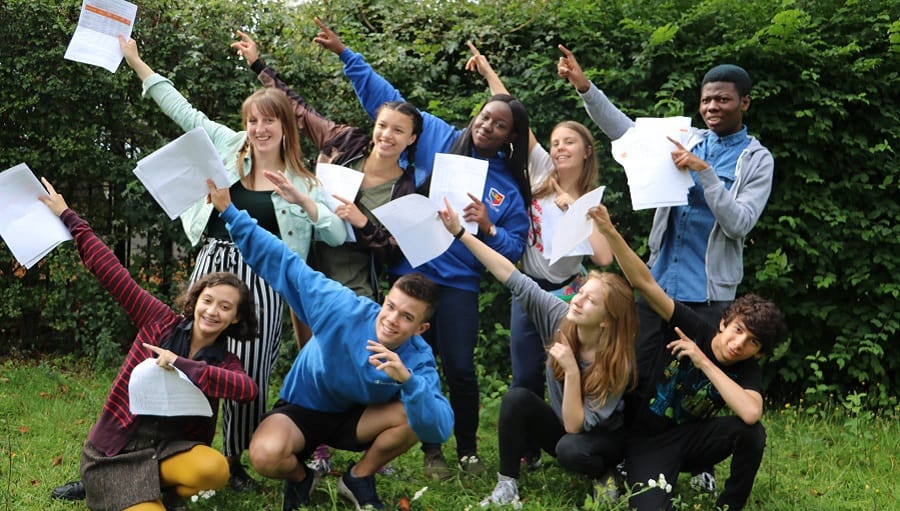 Kingsdale Foundation School students celebrate their GCSE results
