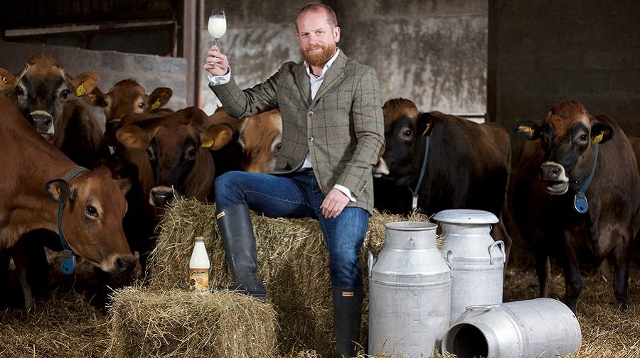 Doug Wood has become the country's first milk sommelier