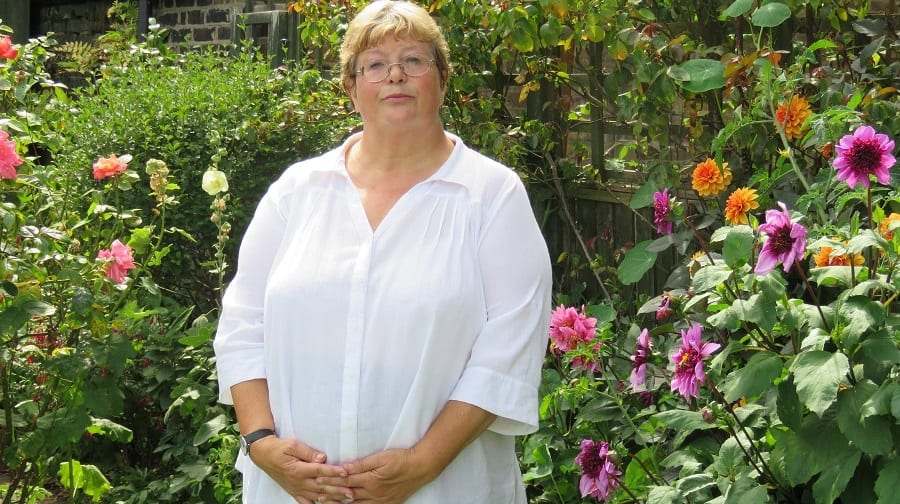 Jean McCorry is opposing plans to build a two-bedroom house overlooking her garden
