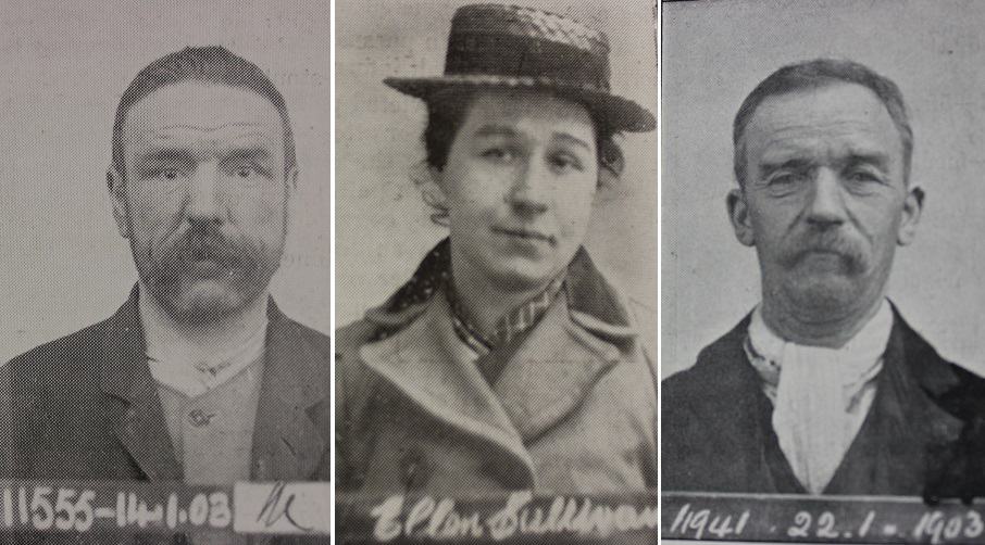 William O'Shaughnessy; Ellen Sullivan; Alfred Fullerton. All photos copyright courtesy of The National Archives.