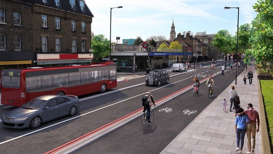 Jamaica Road Cycle Superhighway 4 proposal