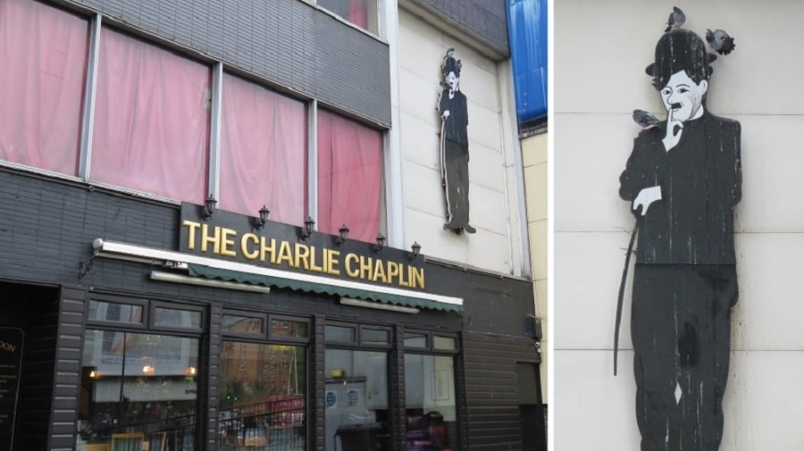 The Charlie Chaplin pub in Elephant and Castle