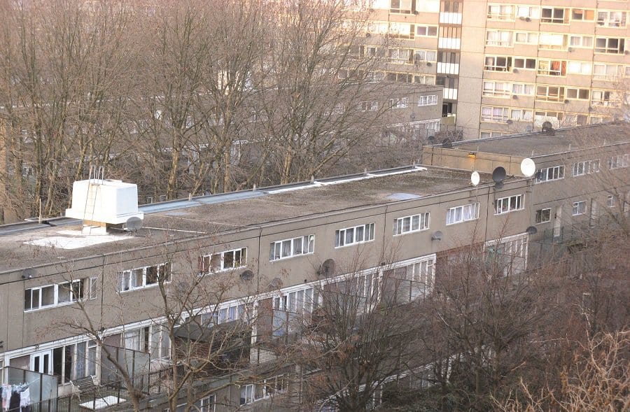 The now-demolished Heygate Estate