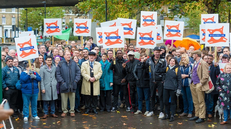 Campaigners want to persuade TfL to build a Tube station at the Bricklayers Arms as part of the Bakerloo Line extension (Credit: Andrew King Photography)