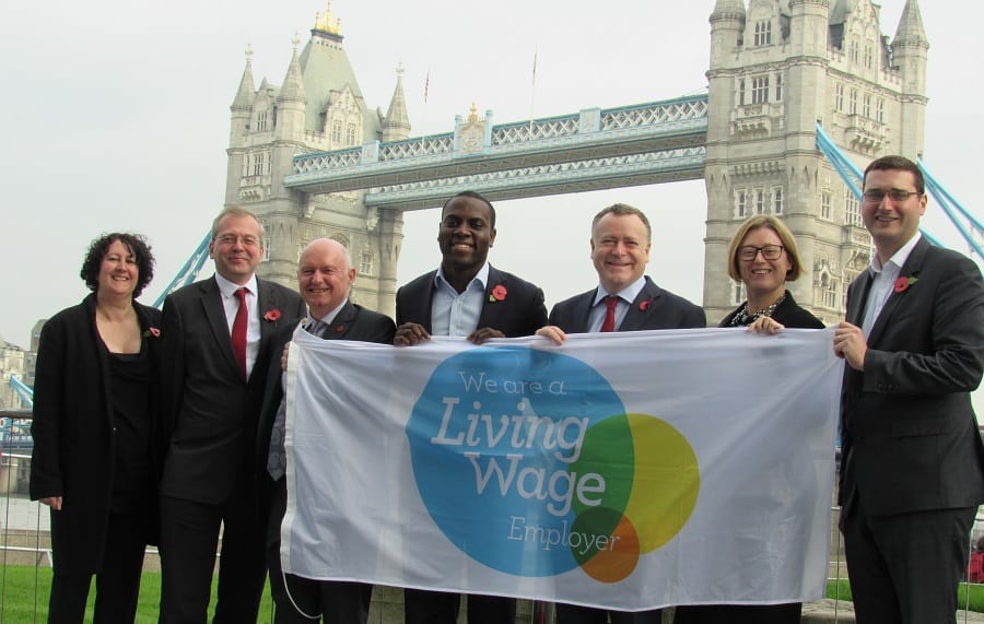 Southwark Council's cabinet members advocate London Living Wage scheme