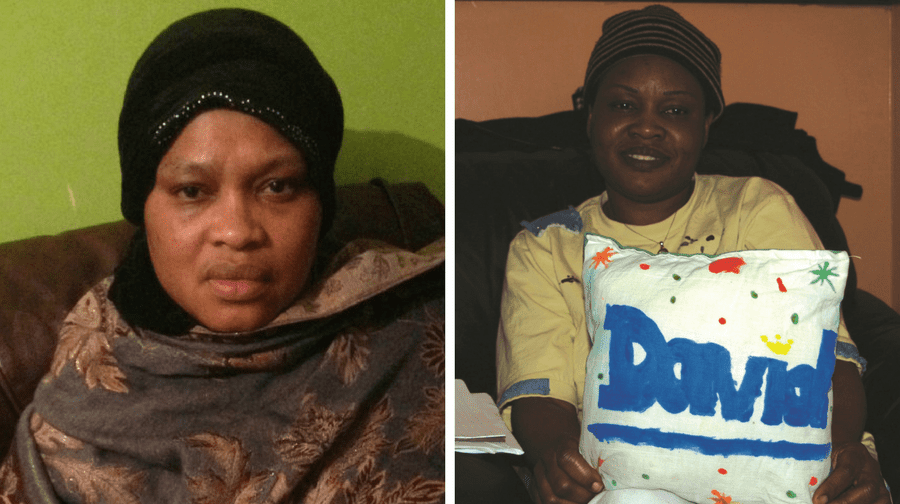 Mariama Kamara and Grace Idowu whose sons both died after being stabbed in Southwark