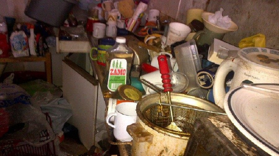 Hoarders are at increased risk of fire in their homes.