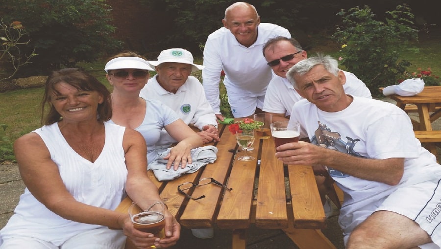 Dulwich croquet club puts on a variety of social events and members benefit from a subsidised bar
