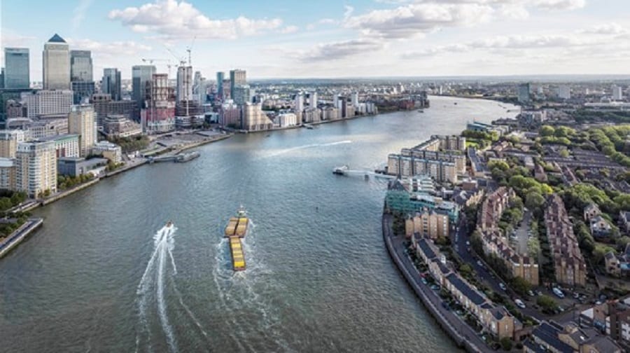 Plans to build a pedestrian and cycle bridge from Rotherhithe to Canary Wharf had been backed by the public (TfL)
