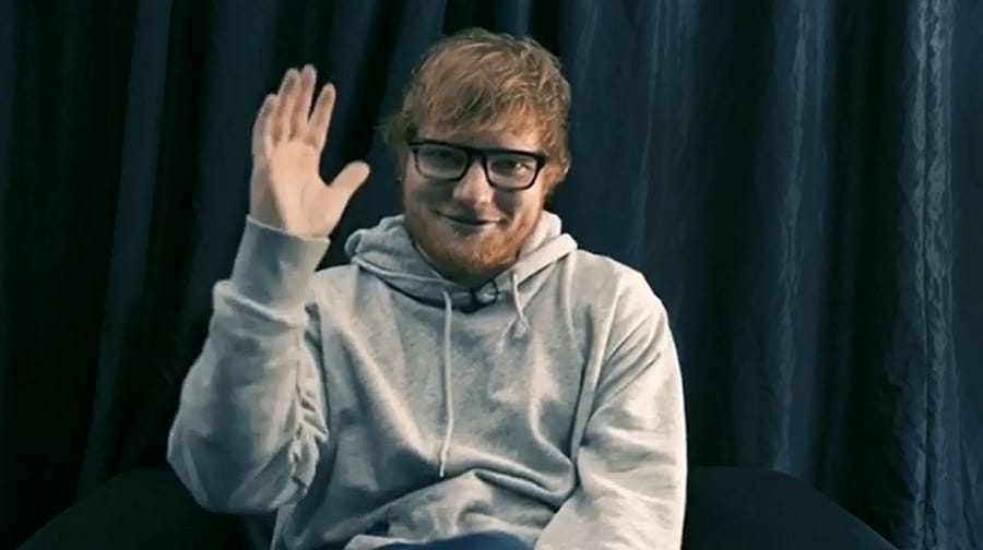Ed Sheeran sent a video message to Bermondsey cancer sufferer Barbara Morris, whose dying wish is to meet the musician