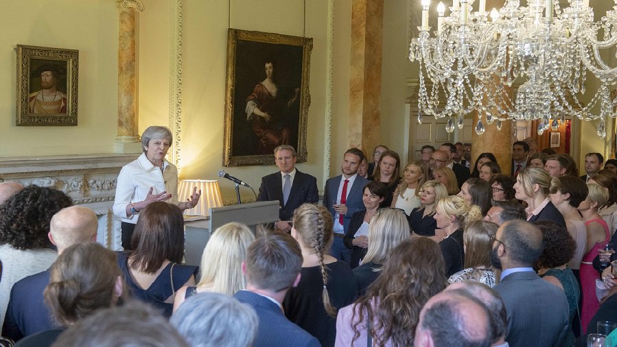 Prime Minister Theresa May hosted a teachers reception at 10 Downing Street, to thank teachers for their hard work.