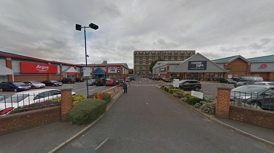 Southernwood retail park on the Old Kent Road (Google street view)