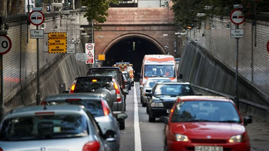 Restrictions were introduced on the tunnel in February 2019 (Image: TfL)