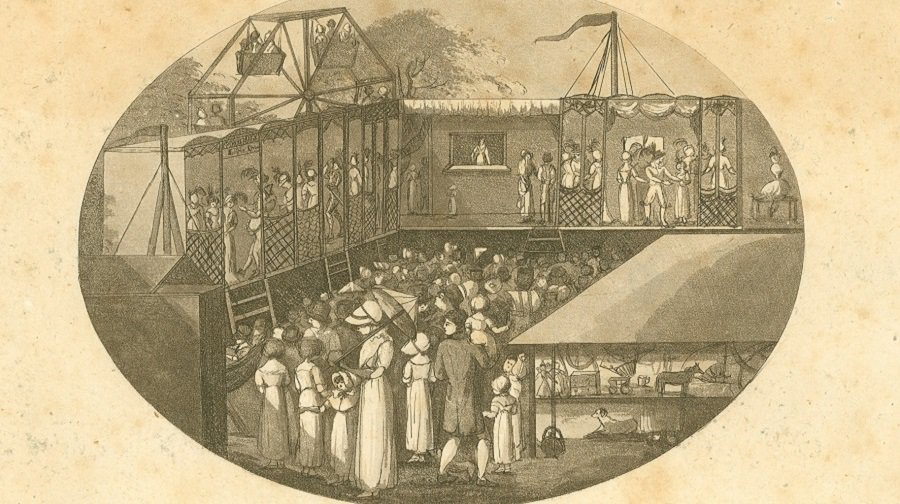 Camberwell Fair 1801 (Dibdin/The Cuming Museum/Southwark Local History Library & Archive)