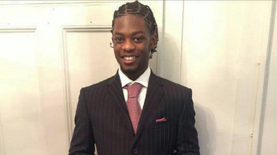 Police have released an image of Sidique Kamara, 23, who was stabbed to death in Warham Street, Camberwell