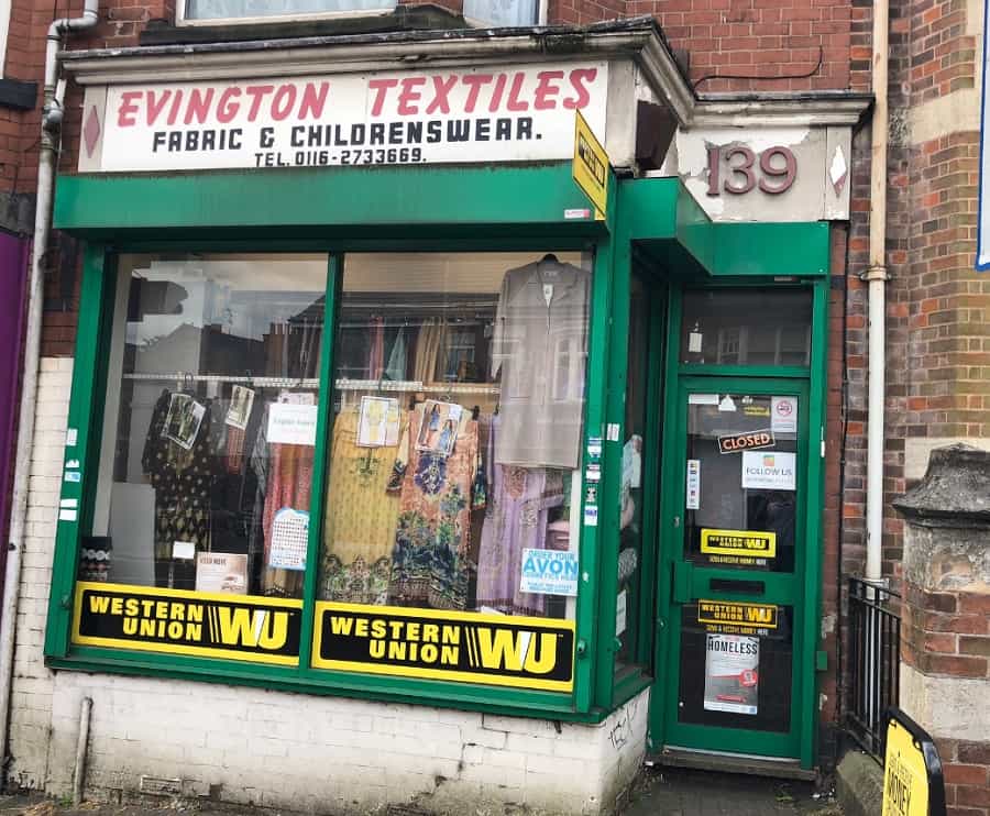 Ahmad's Evington Road shop in Leicester