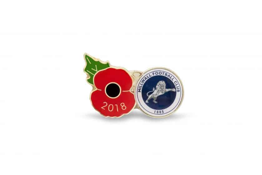 The limited edition badge allows fans of the club commemorate all those who have fallen in conflict ahead of the WW1 centenary